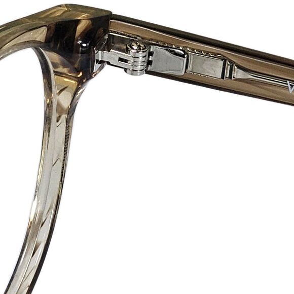 Warby Parker Women's Eyeglass Frames Percey Narrow 207 Tan Crystal 47-18 140 New - Picture 5 of 16